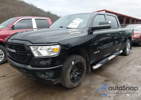 2021 Ram 1500 Big Horn 4X4 6'4 Box from USA, damaged, VIN 1C6SRFMTXMN556189